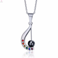 Guangzhou Fashion Piano Lover Regalos Crystal Pendants Jewelry